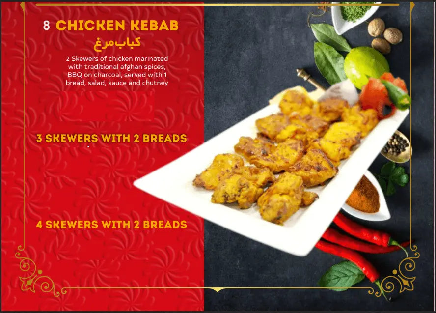 Chicken Kebab Grilled, Halal, In Hamilton East, Best Kebab in Hamilton Nz, Best kebab In New Zealand.