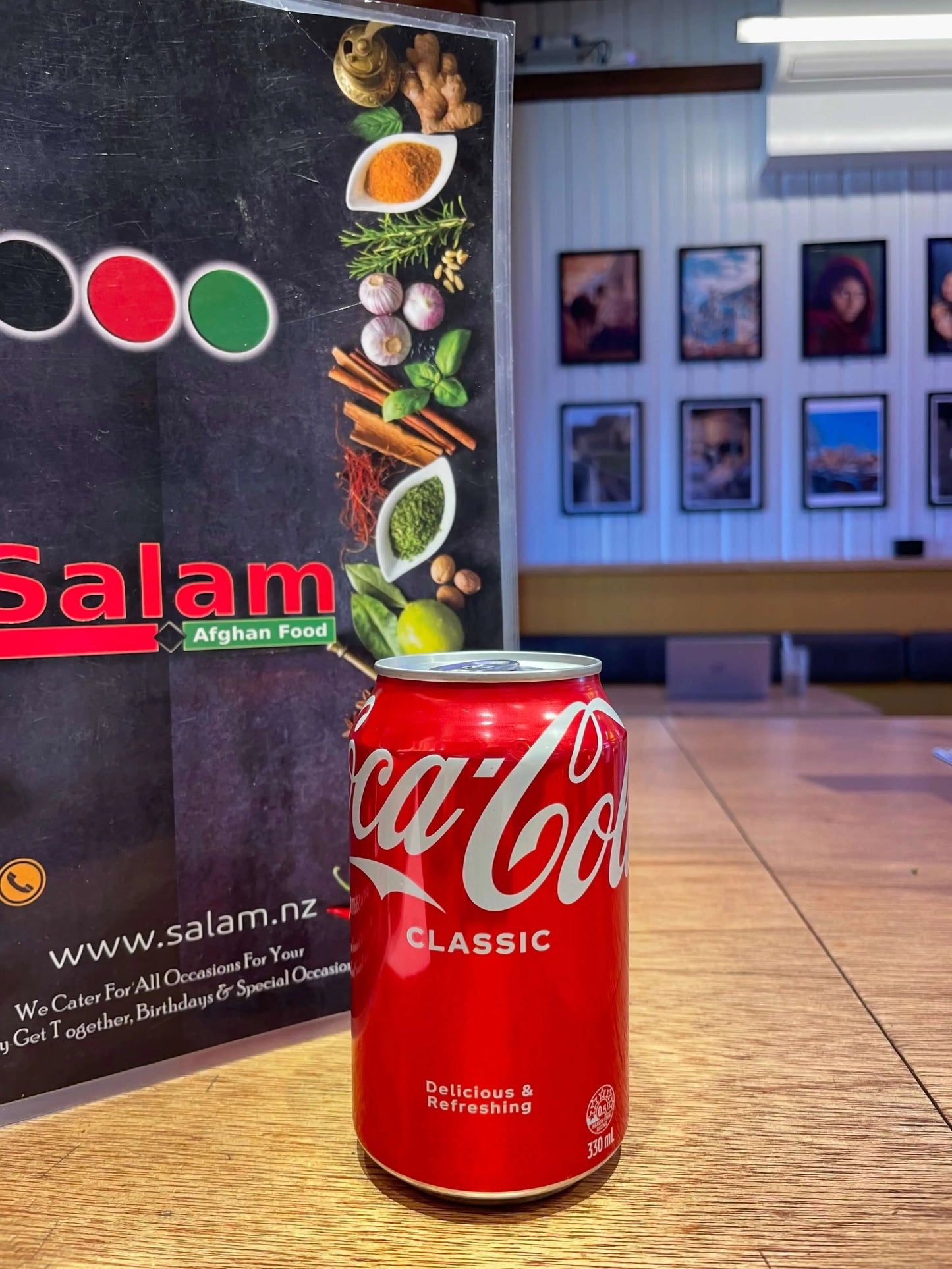 Soft Drink Salam Afghan Food