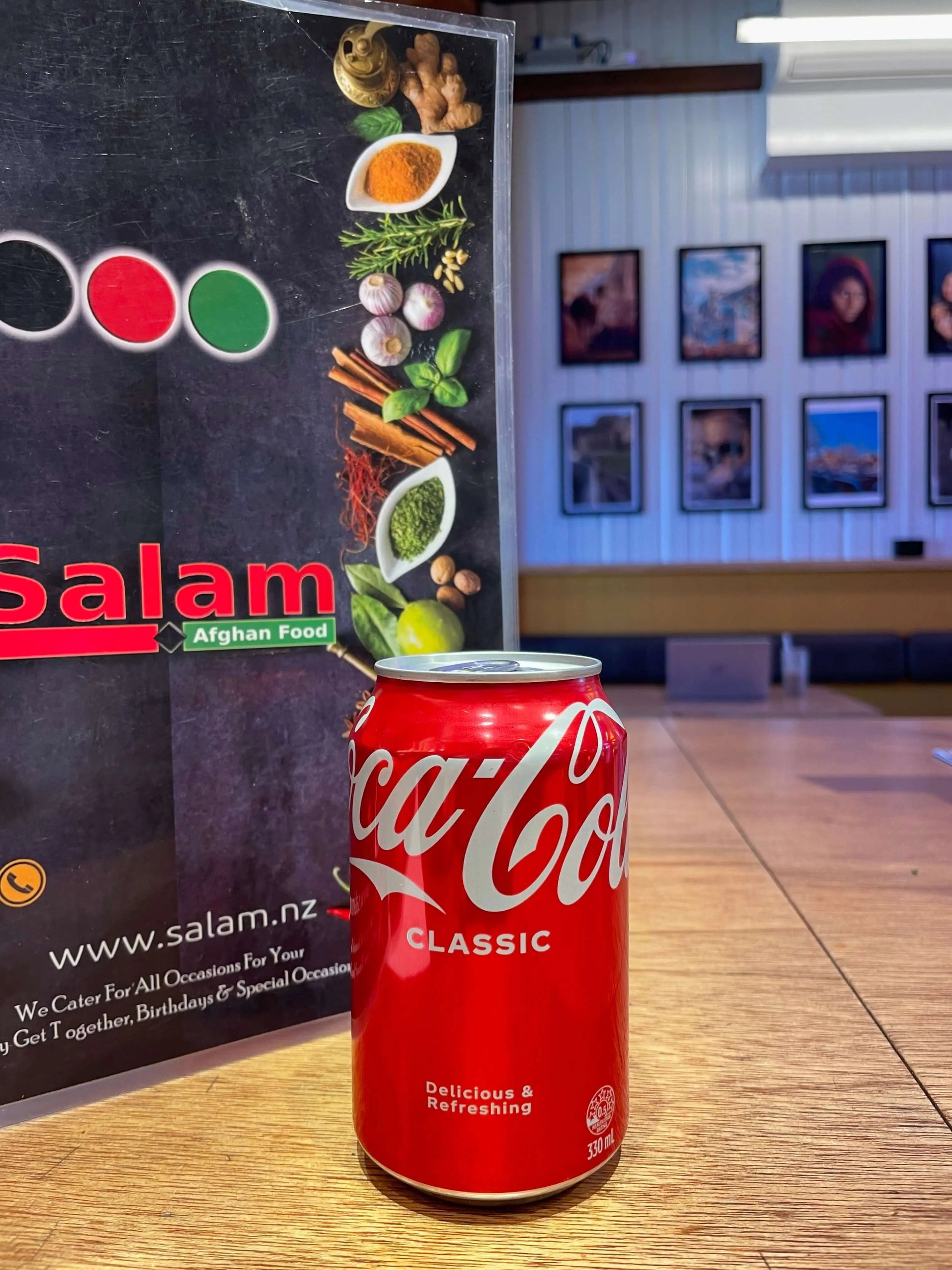 Soft Drink Salam Afghan Food